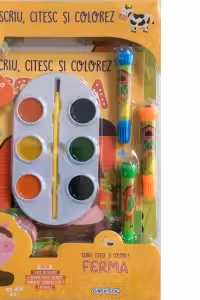 Scriu citesc si colorez - Ferma