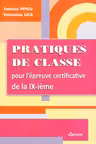 Limba franceza cl.9. Teste absolvire. Tatiana Petcu Pratiques de clases pour l epreve de la 9-eme