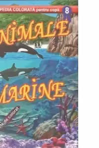 Animale marine - Carte de colorat