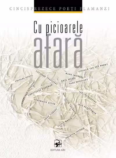 Cu picioarele afara.