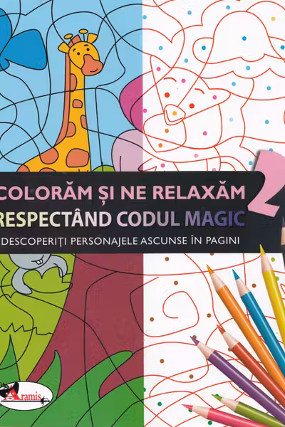 Colorăm și ne relaxăm respectând codul magic 2