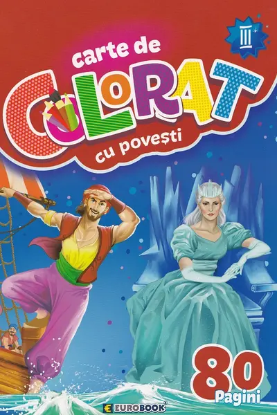 Carte de colorat cu povesti - Volumul 3