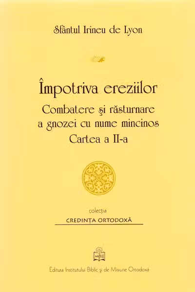 Împotriva ereziilor. Cartea a II-a