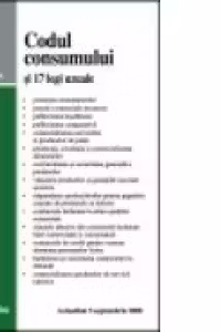 Codul consumului si 17 legi uzuale