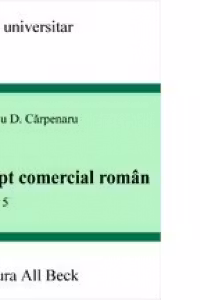 Drept comercial roman (editia 5)