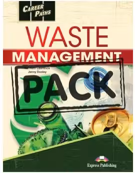 Curs limba engleza Career Paths Waste Management manual elev cu digibook app.