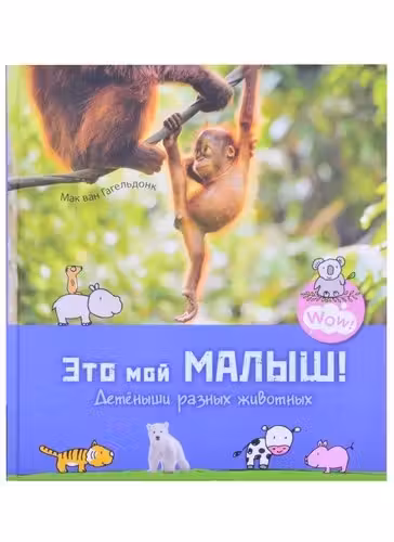 Это мой малыш! Детёныши разных животных
