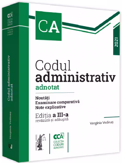 Codul administrativ adnotat Ed.3