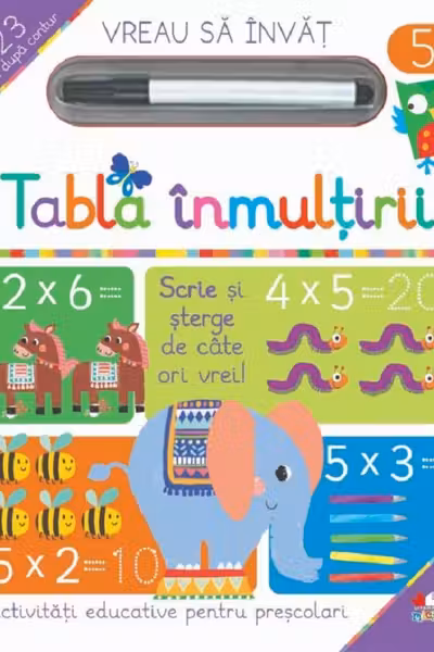 VREAU SA INVAT. TABLA INMULTIRII