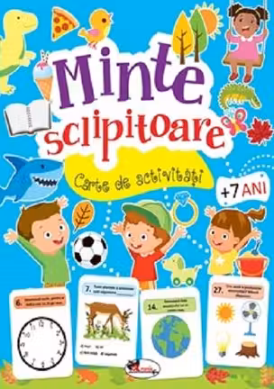 Minte sclipitoare. Carte de activitati +7 ani
