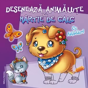 Deseneaza animalute cu hartie de calc