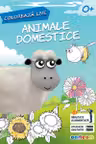 Animale domestice - Carte de colorat cu realitate augmentata 4D