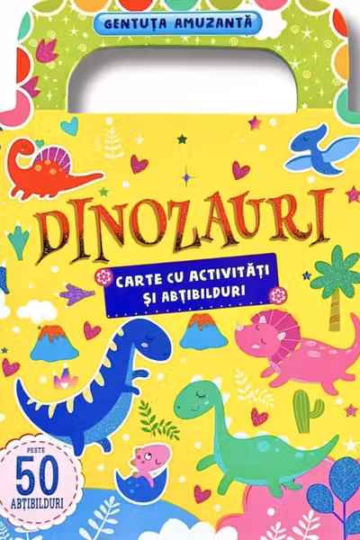 Dinozauri. Carte cu activitati. Gentuta amuzanta