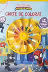 DISNEY MARVEL. PAIENJENELUL SI PRIETENII LUI UIMITORI. CARTE DE PICTAT. 12 creioane mici pentru maini de pitici