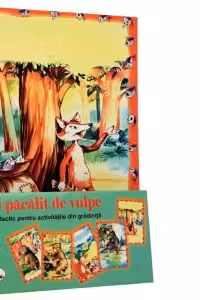 Ursul pacalit de vulpe-set 12 planse