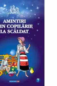 Amintiri din copilarie. La scaldat - carte de colorat (format A4 + masca surpriza)