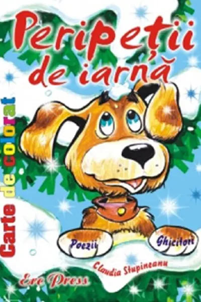 Peripeții de iarnă. Carte de colorat