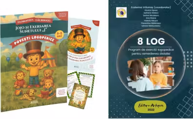 Pachet Jojo si exersarea sunetului J si 8 LOG - Florentina Galbinasu, Ecaterina Vrasmas