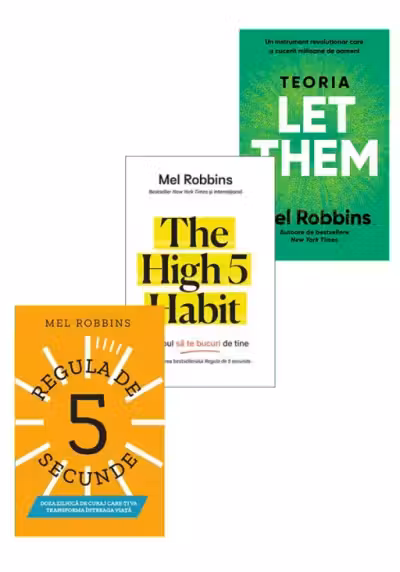 Pachet Mel Robbins. Set 3 carti
