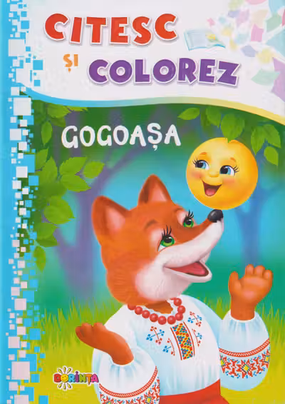 Citesc si colorez. Gogoasa (nou)