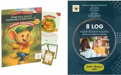 Pachet Soricelul Susi si exersarea sunetului S si 8 LOG - Florentina Galbinasu, Ecaterina Vrasmas