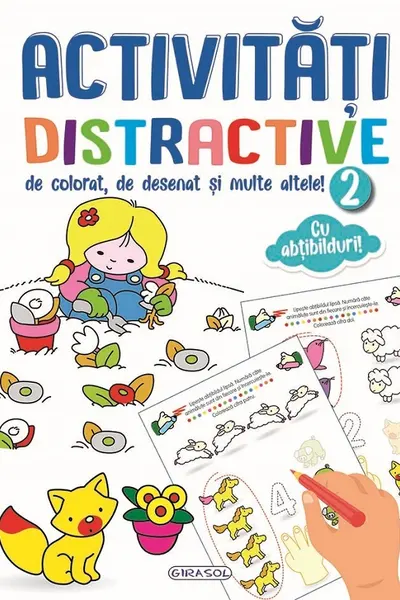 Activitati distractive de colorat de desenat 2