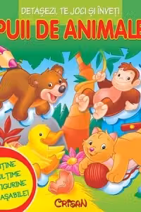 Puii de animale (Detasezi te joci si inveti)