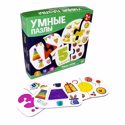 Умные пазлы. Первые знания.