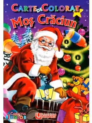 Mos Craciun. Carte de colorat (Format B5)