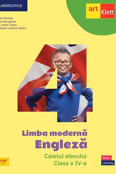 Limba engleza. Limba moderna - Clasa 4 - Caietul elevului