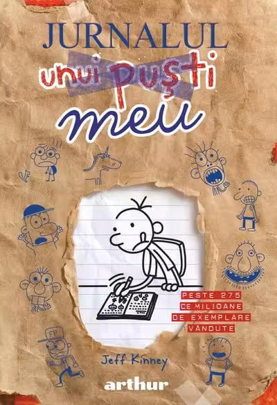 Jurnalul unui pusti. Jurnalul meu [cartonat]