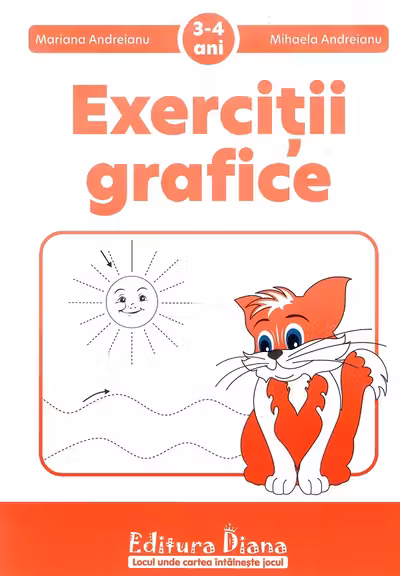 Exerciții grafice 3-4 ani ed.2017
