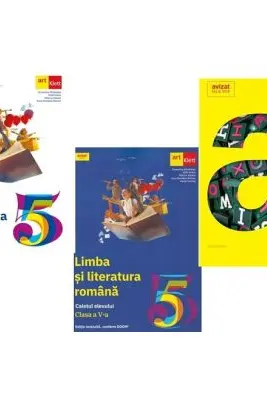 Pachet complet Limba si literatura romana clasa a 5-a. Manual, caiet si cartea de gramatica - Florentina Samihaian, Sofia Dobra