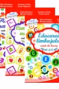 Set gradinita 3-5 ani (Activitati matematice, Cunoasterea mediului, Educarea limbajului)
