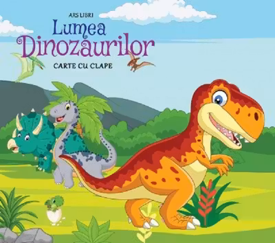 Lumea Dinozaurilor. Carte cu clape