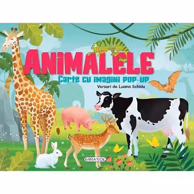 Carte cu imagini pop-up - Animalele