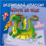 Desenează dragoni cu hârtie de calc