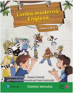 Limba modernă engleză - Clasa 4 - Caietul elevului
