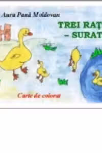 Trei rate - surate ( Carte de colorat )