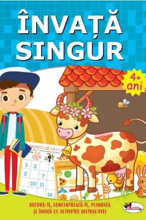 Invata singur. Carte de activitati +4 ani