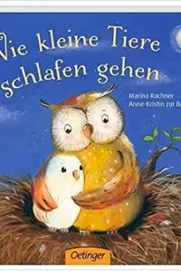 Wie kleine Tiere schlafen gehen