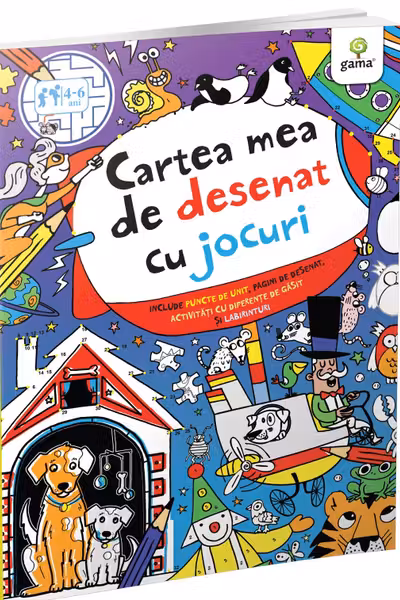 Cartea mea de desenat cu jocuri