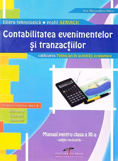Contabilitatea evenimentelor și tranzacțiilor cls 11