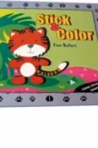 Lipeste si coloreaza - Safari Vesel
