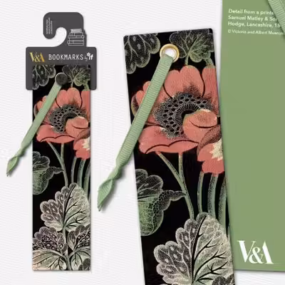 V&A Bookmarks: Floral Anemone