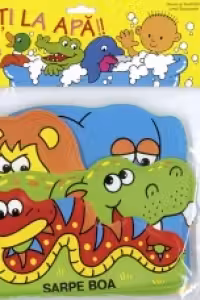 Toti la apa!! Carti agreabile si pufoase pentru baie - Animalute din jungla