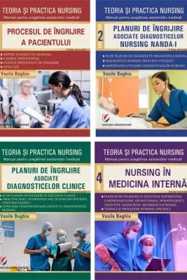 Pachet Teoria si practica nursing. Volumele 1, 2, 3 si 4