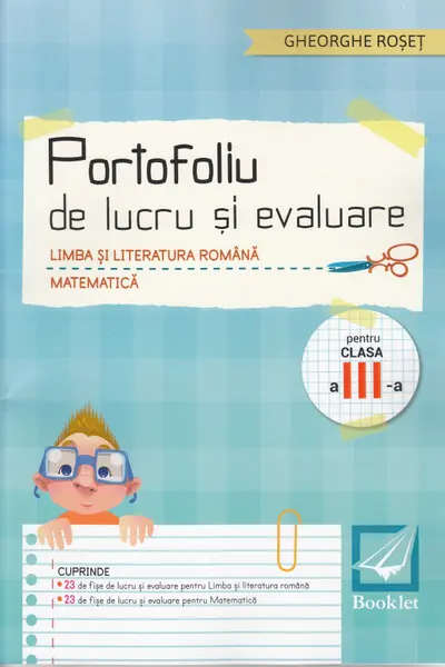 Portofoliu de lucru și evaluare - Clasa 3