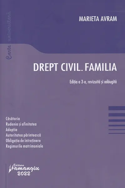 Drept civil. Familia