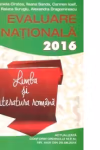 Evaluare Nationala 2017. Limba si literatura romana